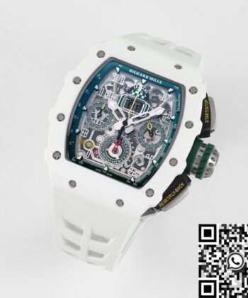 KV Factory RM11 Richard Mille White Ceramic Watch