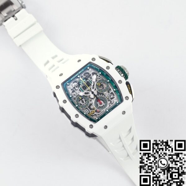 KV Factory RM11 Richard Mille White Ceramic Watch
