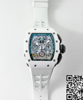 KV Factory RM11 Richard Mille White Ceramic Watch