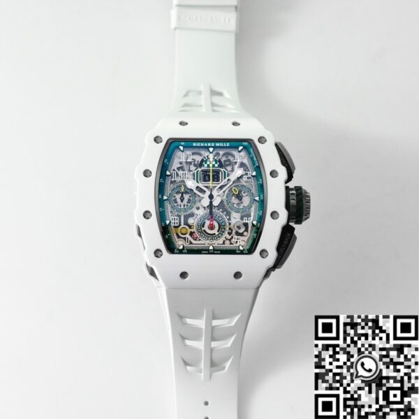 KV Factory RM11 Richard Mille White Ceramic Watch