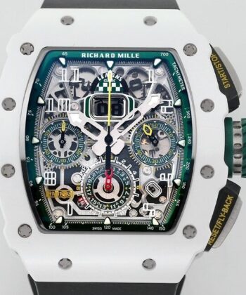 KV Factory RM11 Watch Richard Mille White Ceramic Black