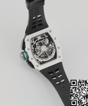 KV Factory RM11 Watch Richard Mille White Ceramic Black