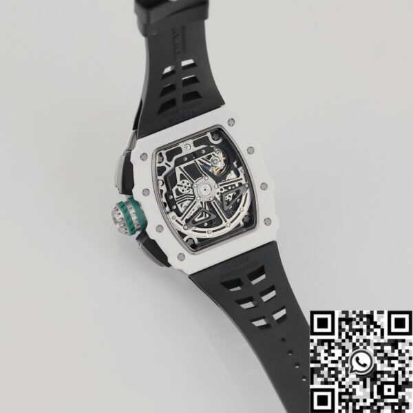 KV Factory RM11 Watch Richard Mille White Ceramic Black