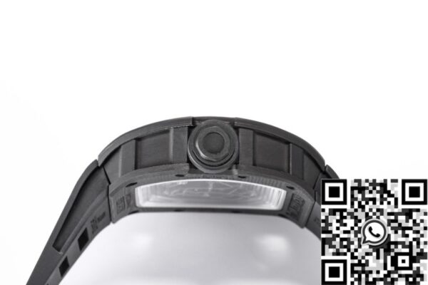 BBR Factory Richard Mille RM055 Black Carbon Fiber Case Watch