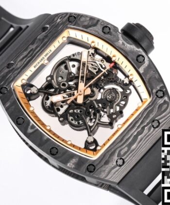 BBR Factory RM055 Richard Mille Golden Dial Watch