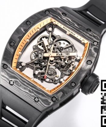BBR Factory RM055 Richard Mille Golden Dial Watch