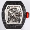 BBR Factory RM055 Watch Richard Mille White Rubber Strap