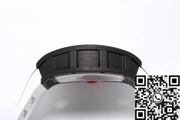 BBR Factory RM055 Watch Richard Mille White Rubber Strap