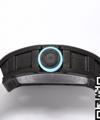 BBR Factory Men RM055 Richard Mille Blue Dial White Rubber