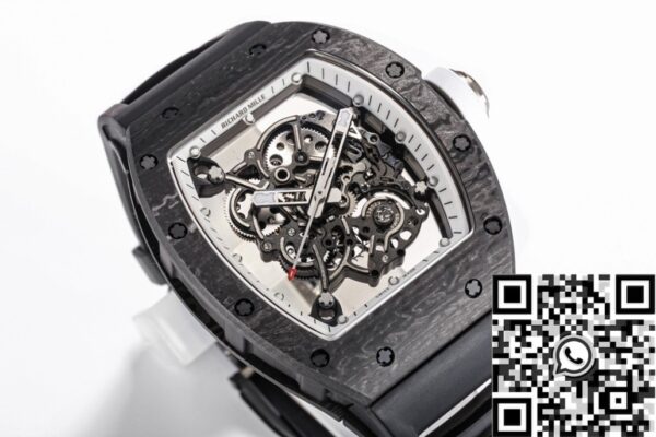 BBR Factory Fake RM055 Richard Mille White Dial Watch
