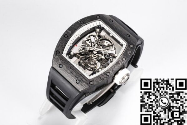 BBR Factory Fake RM055 Richard Mille White Dial Watch
