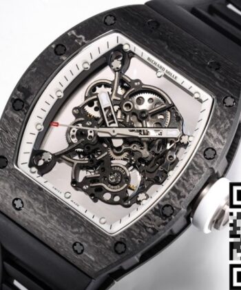 BBR Factory Fake RM055 Richard Mille White Dial Watch