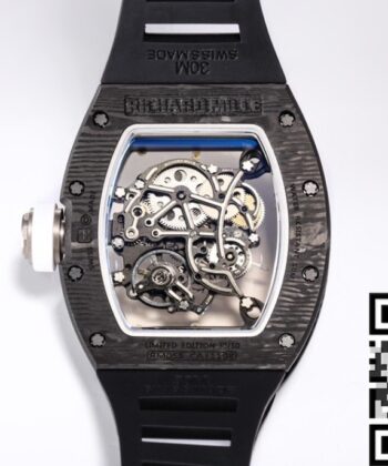 BBR Factory Fake RM055 Richard Mille White Dial Watch