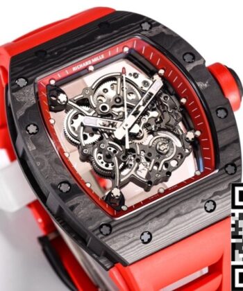 BBR Factory RM RM055 Richard Mille Red Dial Watch