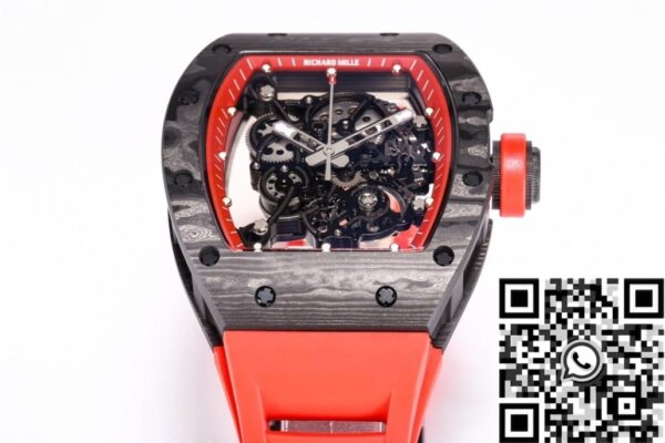 BBR Factory RM RM055 Richard Mille Red Dial Watch