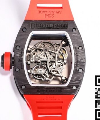 BBR Factory RM RM055 Richard Mille Red Dial Watch