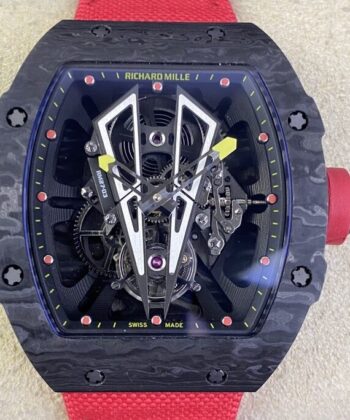 BBR RM27-03 Watch Richard Mille Tourbillon Black Carbon Fiber