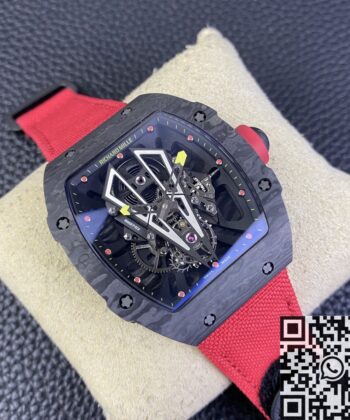 BBR RM27-03 Watch Richard Mille Tourbillon Black Carbon Fiber