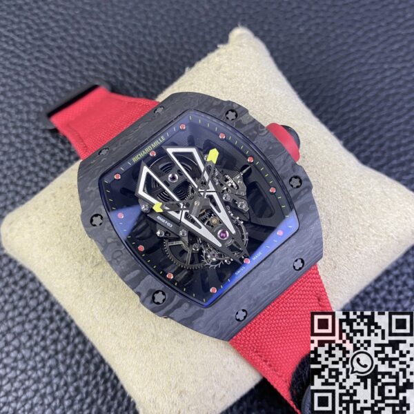 BBR RM27-03 Watch Richard Mille Tourbillon Black Carbon Fiber