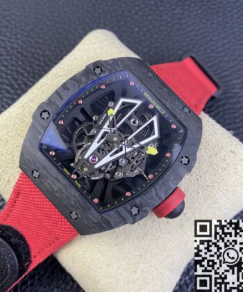 BBR RM27-03 Watch Richard Mille Tourbillon Black Carbon Fiber