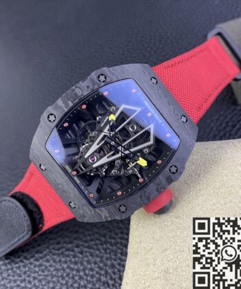 BBR RM27-03 Watch Richard Mille Tourbillon Black Carbon Fiber