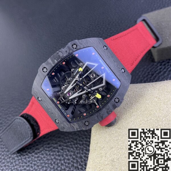 BBR RM27-03 Watch Richard Mille Tourbillon Black Carbon Fiber