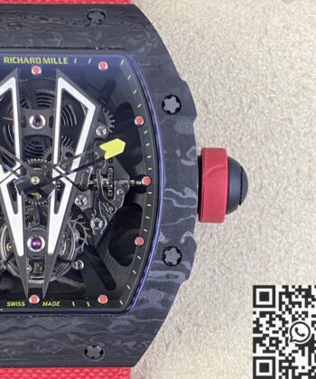 BBR RM27-03 Watch Richard Mille Tourbillon Black Carbon Fiber