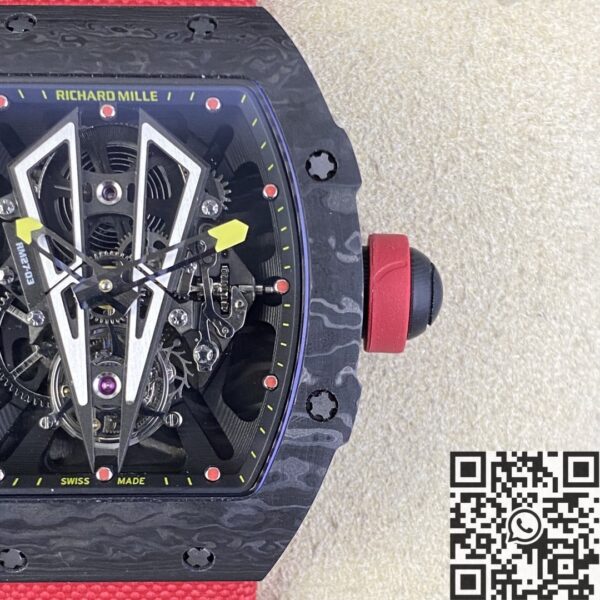 BBR RM27-03 Watch Richard Mille Tourbillon Black Carbon Fiber