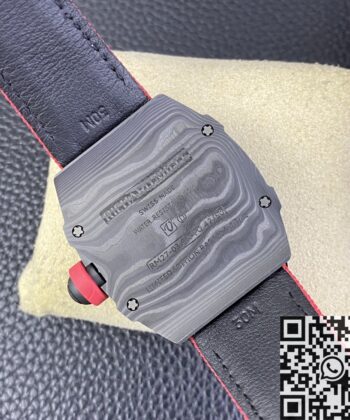 BBR RM27-03 Watch Richard Mille Tourbillon Black Carbon Fiber