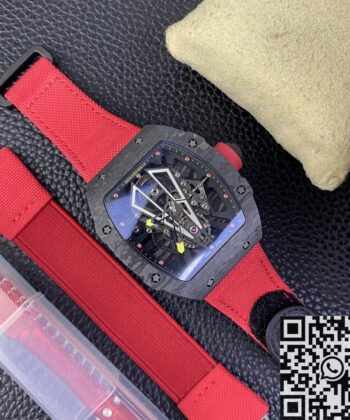 BBR RM27-03 Watch Richard Mille Tourbillon Black Carbon Fiber