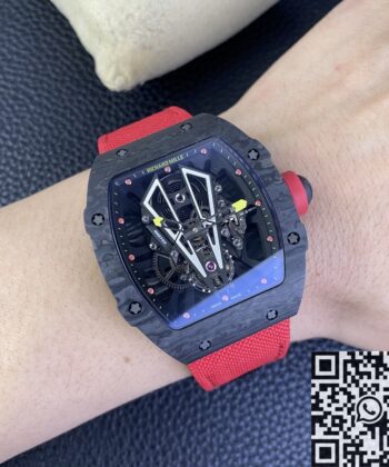 BBR RM27-03 Watch Richard Mille Tourbillon Black Carbon Fiber