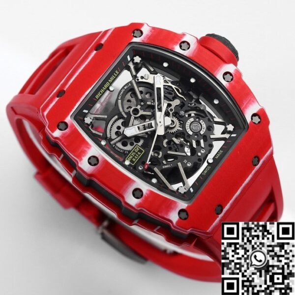 Richard Mille RM35-02 Red Carbon Fiber Case BBR Factory