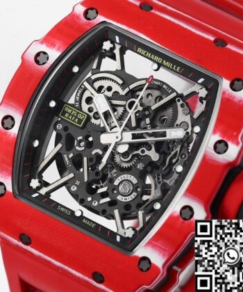 Richard Mille RM35-02 Red Carbon Fiber Case BBR Factory