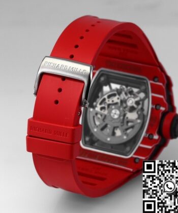 Richard Mille RM35-02 Red Carbon Fiber Case BBR Factory