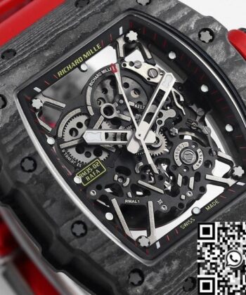 RM35-02 Fake Watch Richard Mille Red Strap BBR Factory
