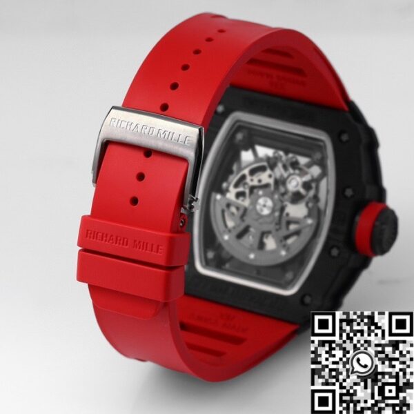 RM35-02 Fake Watch Richard Mille Red Strap BBR Factory