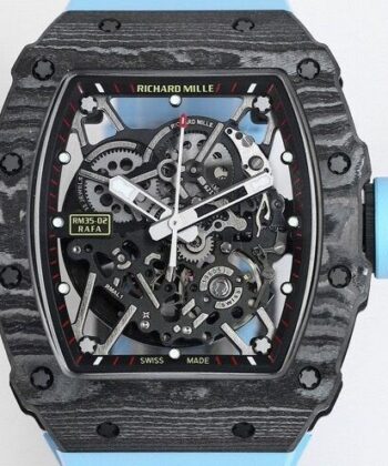 RM35-02 Watch Replica Richard Mille Blue Strap BBR Factory