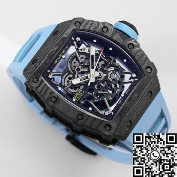 RM35-02 Watch Replica Richard Mille Blue Strap BBR Factory