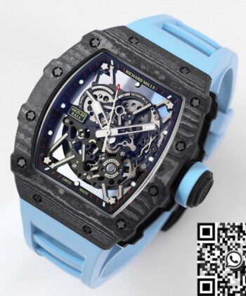 RM35-02 Watch Replica Richard Mille Blue Strap BBR Factory