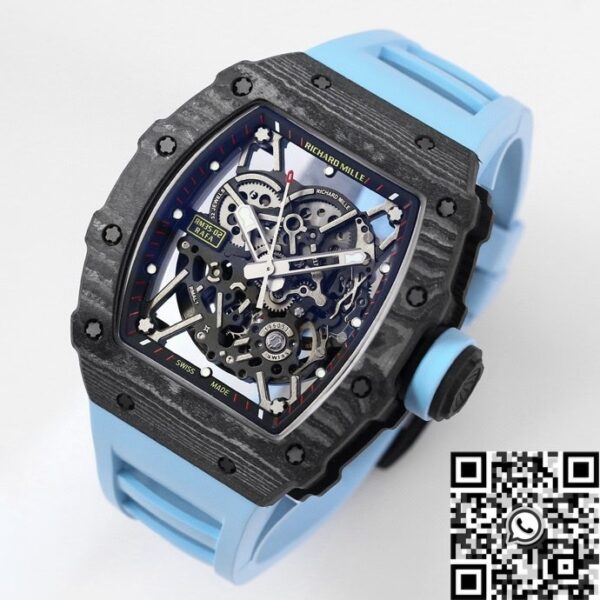 RM35-02 Watch Replica Richard Mille Blue Strap BBR Factory
