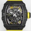 RM35-02 Watch Copy Richard Mille Yellow Strap BBR Factory