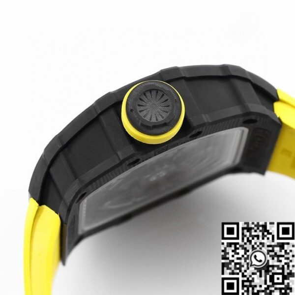 RM35-02 Watch Copy Richard Mille Yellow Strap BBR Factory