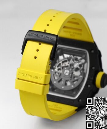 RM35-02 Watch Copy Richard Mille Yellow Strap BBR Factory