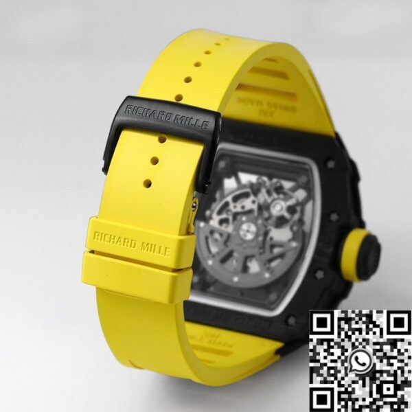 RM35-02 Watch Copy Richard Mille Yellow Strap BBR Factory