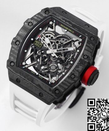 Richard Mille RM35-02 Copy White Strap Watch BBR Factory