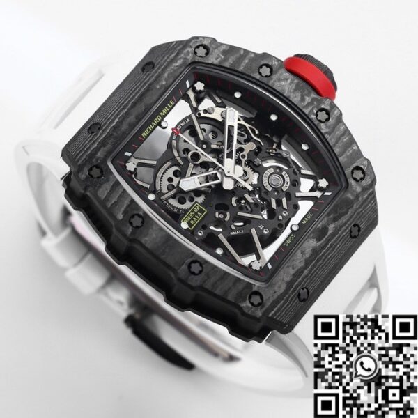 Richard Mille RM35-02 Copy White Strap Watch BBR Factory