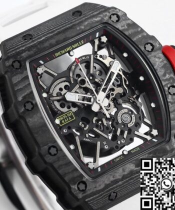 Richard Mille RM35-02 Copy White Strap Watch BBR Factory