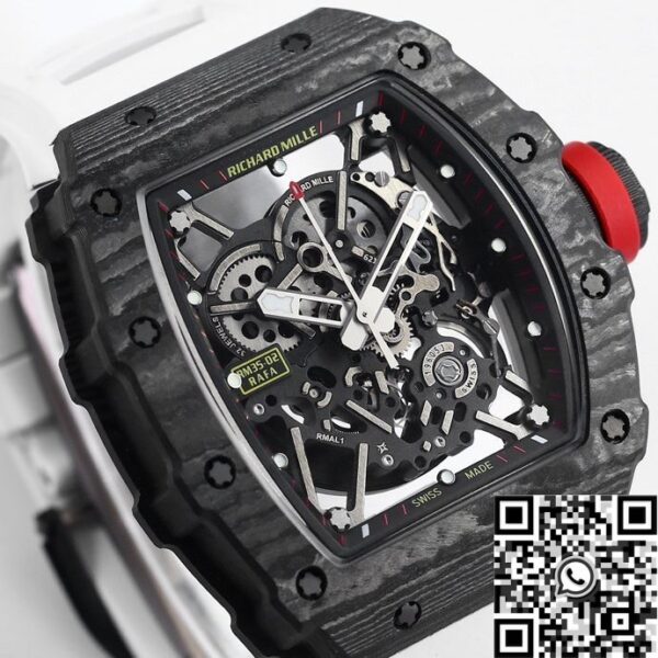 Richard Mille RM35-02 Copy White Strap Watch BBR Factory