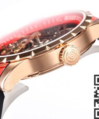 Roger Dubuis Excalibur RDDBEX0393 Red Camouflage Strap