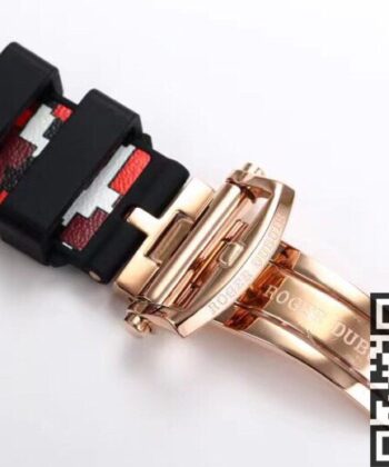 Roger Dubuis Excalibur RDDBEX0393 Red Camouflage Strap